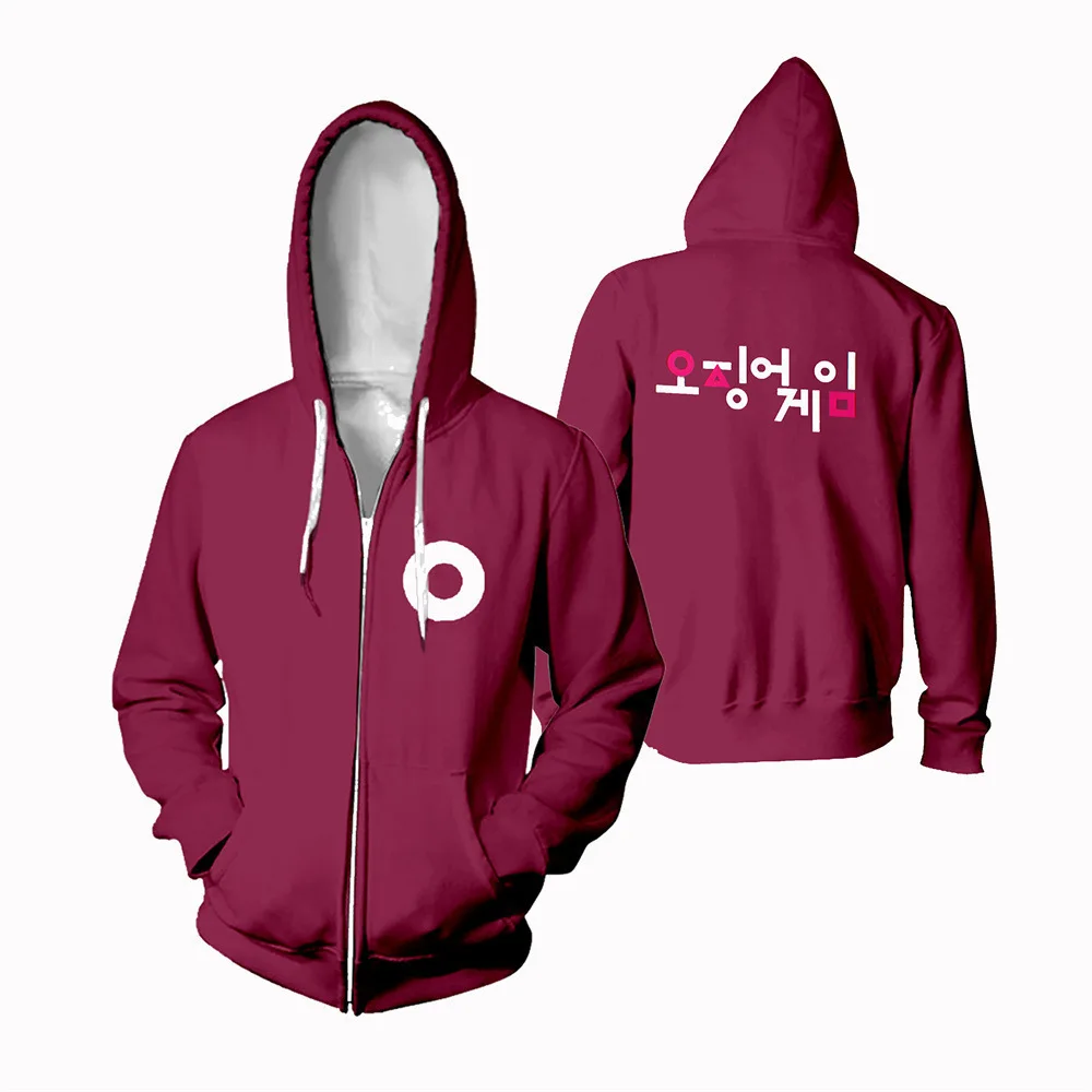 Hot sale Same style Korean TV squid game Jacket pants