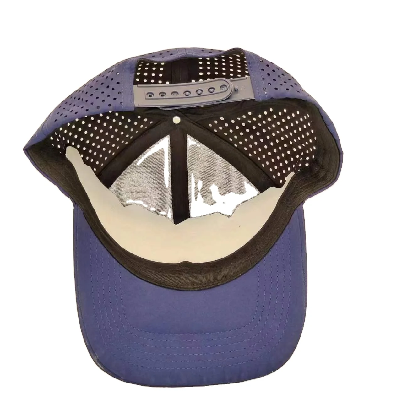 Wholesale Custom 6 Panel laser punched hats embroidery logo Sports hats baseball hats for men and women