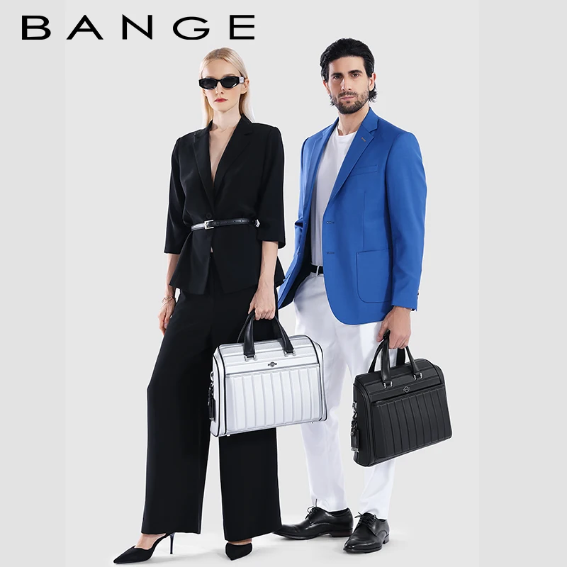BANGE new arrivals premium microfiber briefcase bag luxury office business shoulder laptop bag sling bag briefcase