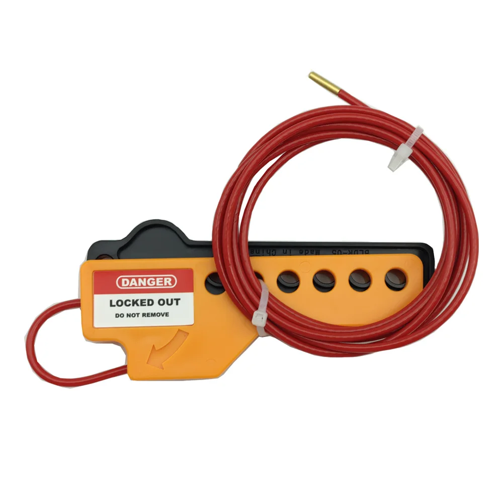 Adjustable Economic 2m Multi-personal management Industrial Safety All Purpose Loto Cable Lockout
