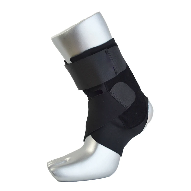 Hot sale ankle support sleeve socks with low price, Lace up compression ankle brace with stabilized straps pain relief