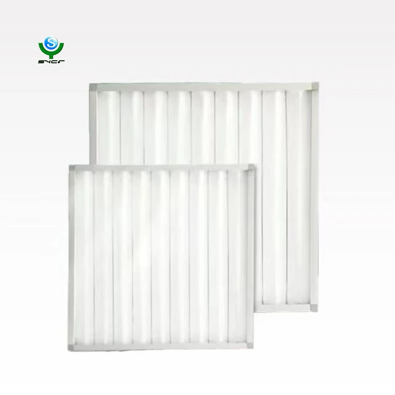 High quality G3 G4 Washable Pleated ked type Furnace Air Filter for Air Conditioning Hvac System