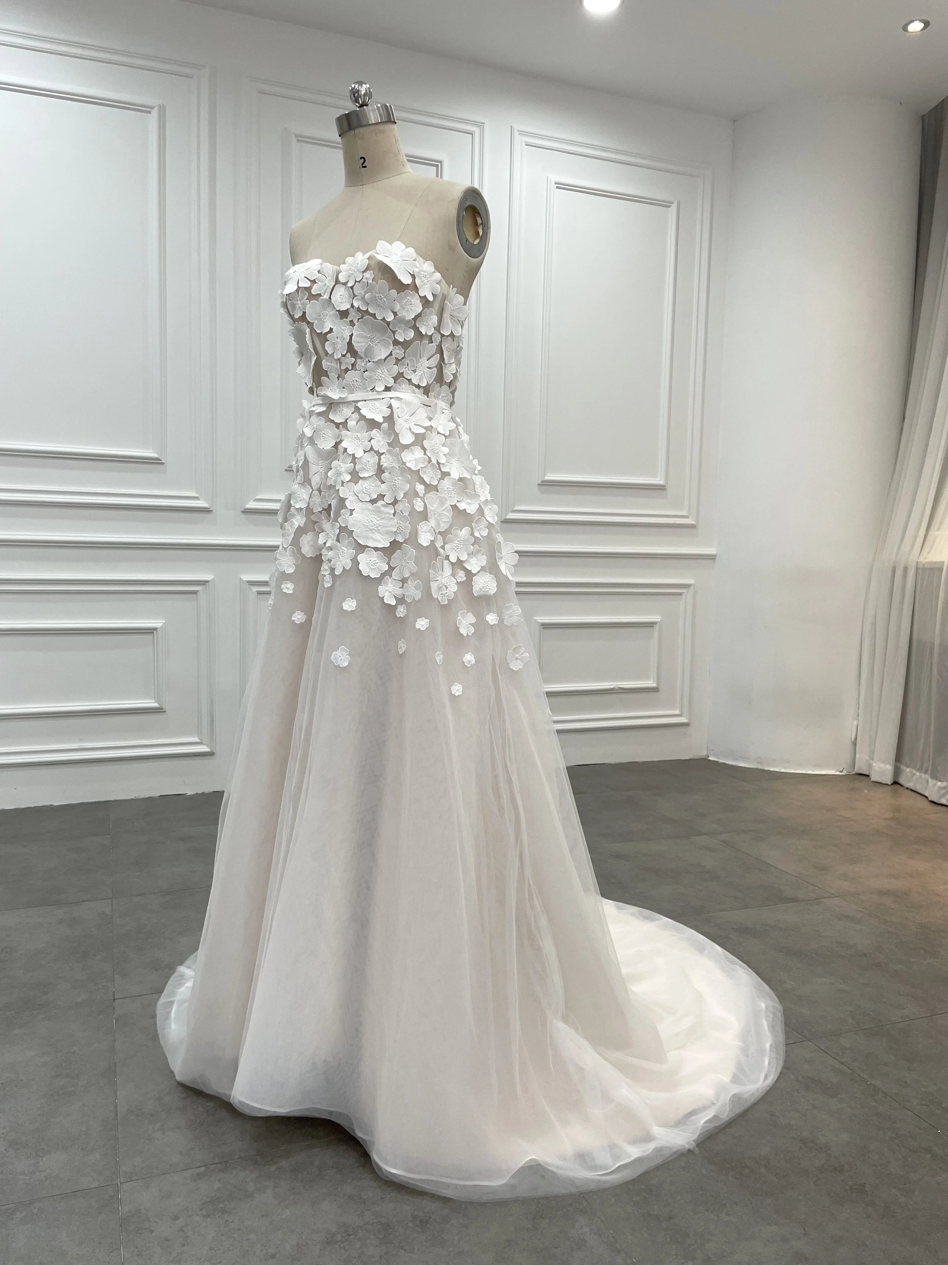 Fashion Vestido De Noiva Bridal Tulle Women Wedding Dress Prices Maxi Dress Ladies For Wedding Designers