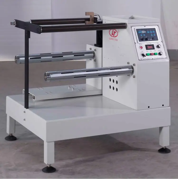 Film Paper Label Roll Automatic Slitter Rewinder