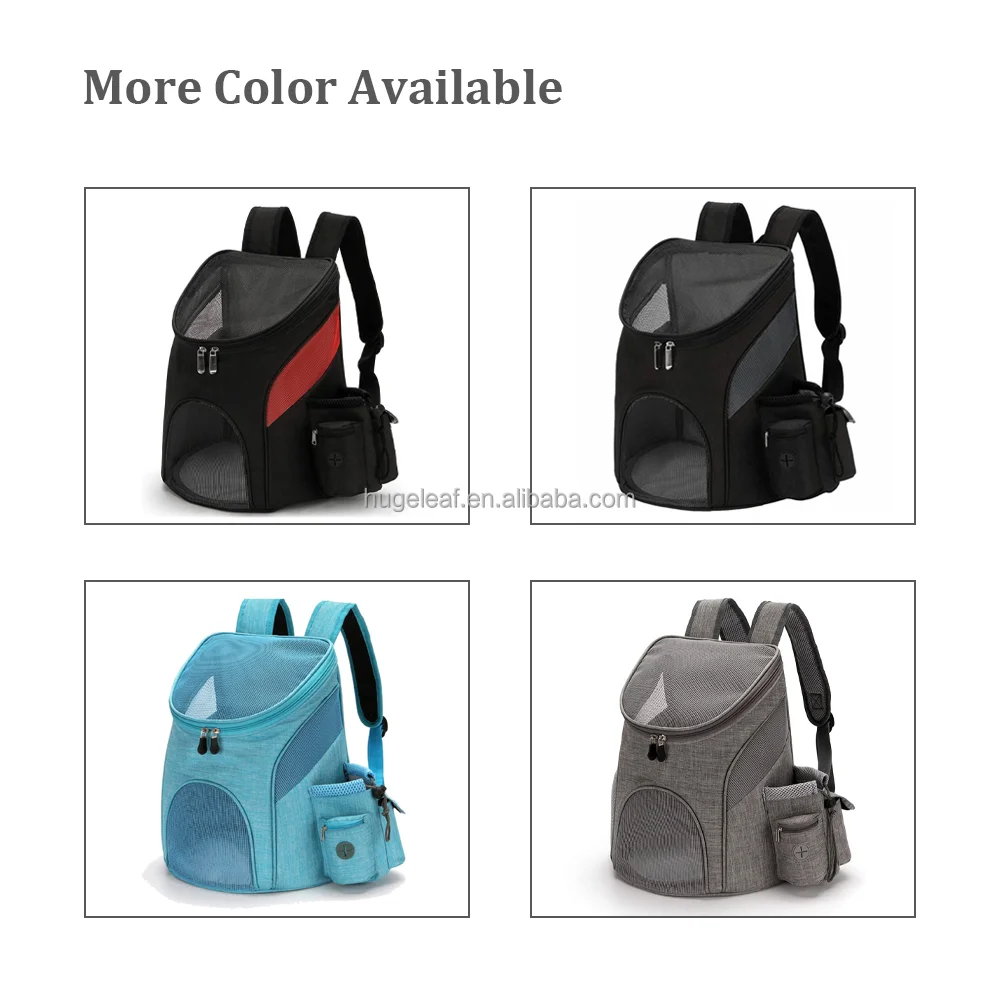Outdoor Pet Carrier Backpack Double Shoulder Dog Bag Outdoor Traveling Hiking Pet Bag with Ventilated Mesh