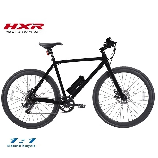 250W pedal assist light weight single speed road ebike