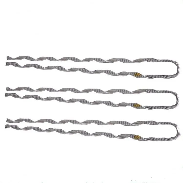 Overhead Pole Line Accessories Hardware for ADSS Preformed Dead End Guy Grip