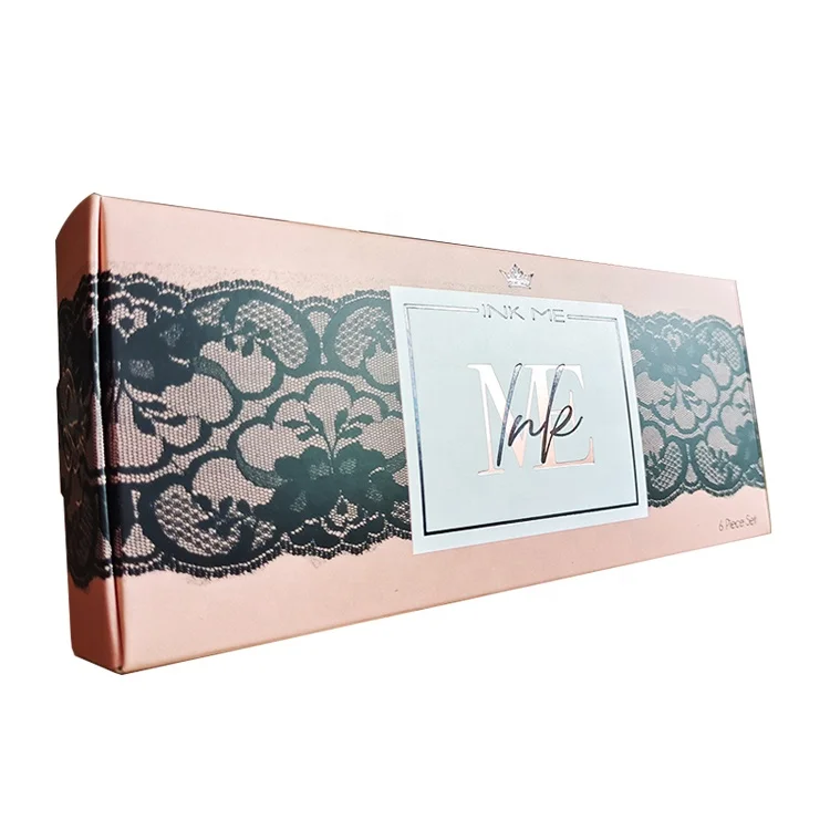 CS-148 Custom design printing white cosmetic packing boxes box for discharge makeup oil and skin care packaging