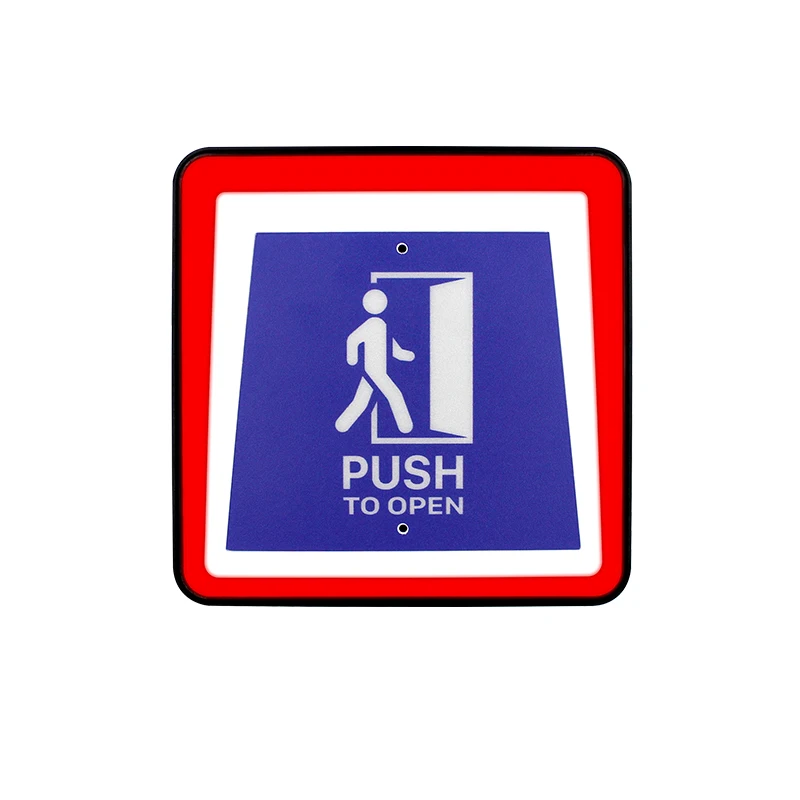 Push to open emergency call point  door release exit button switch