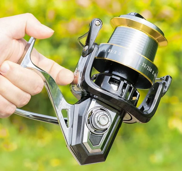 metal Big Sizes Spinning Reel 3000-12000 Reel  Distant Wheel Carp Fishing Wheel Sea Fishing anchor fish