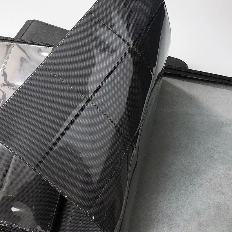 9 Pocket Pu Collection Album For Leather Pokemoned Trading Pcs Zipper Card Album Binder Trading Card Binder