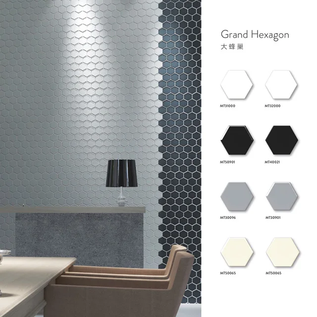 Hot Sale Cube 3D Design Wall Covering Tiles Marble Mosaic for Room Decor