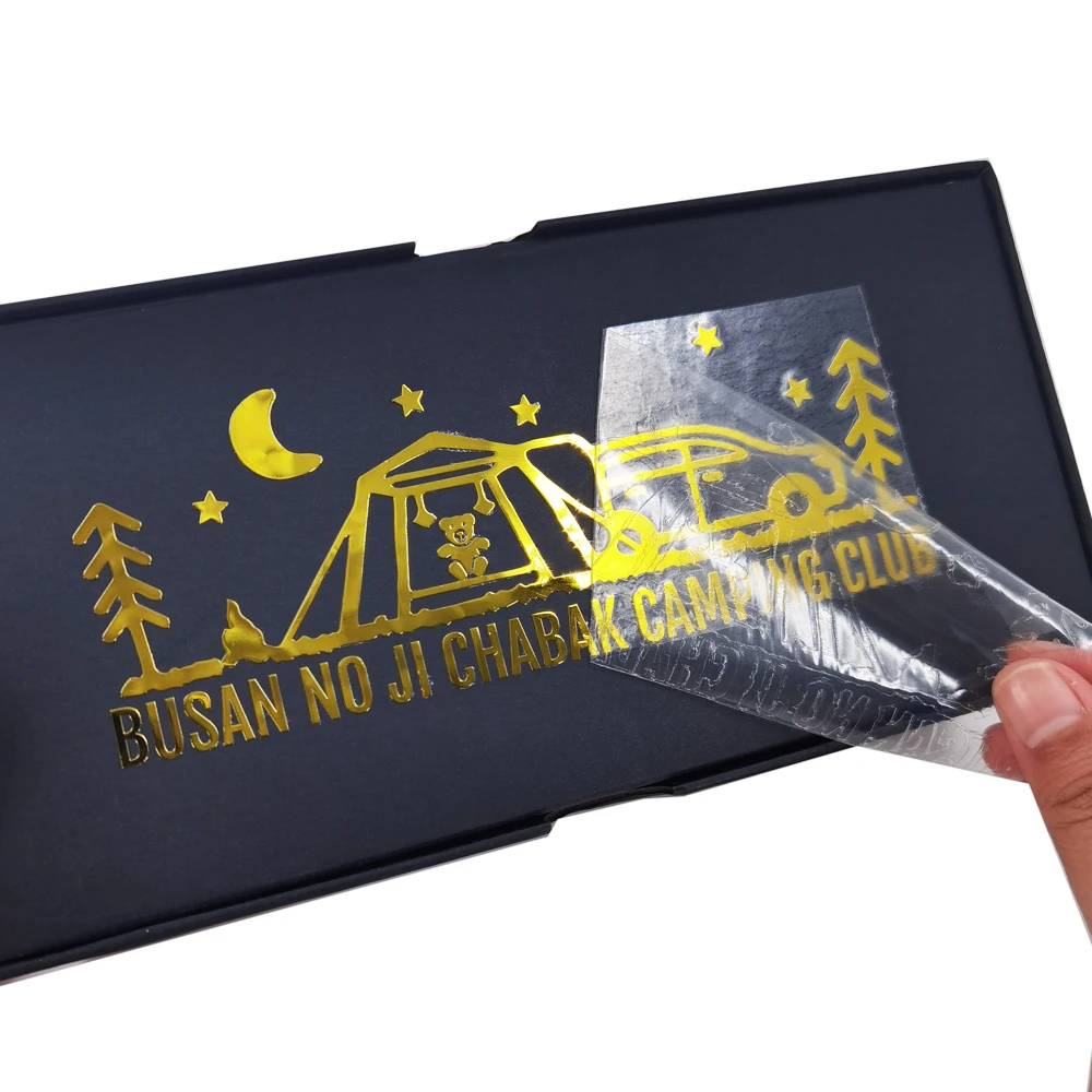 Custom Luxury Gold Adhesive Metallic Nickel Decal Car Logo Transfer Label Sticker 3D Metal UV Transfer Sticker