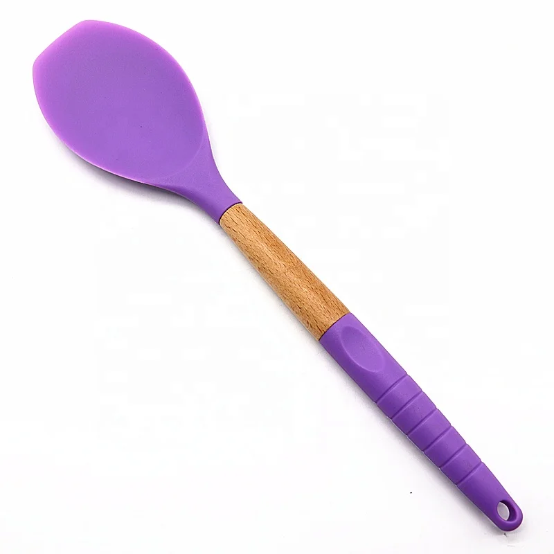 Premium &heat resistant silicone kitchen utensil cooking utensil
