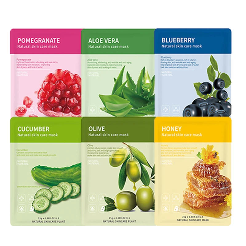 
Hydrating Moisturizing Mask Combination Aloe Plant Skin Care Moisturizing Single Sheet Mask 
