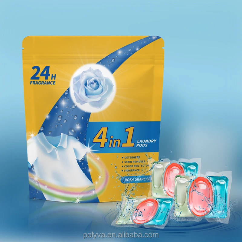 Polyva Laundry Pods Gel Cleaner Washing Manufacturers liquid laundry detergent fragrance booster beads