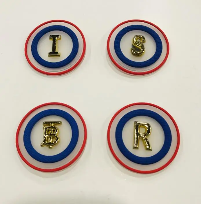 customized brand name labels Rubber badge embossed rubber heat transfer 3d bag labels heat seal labels