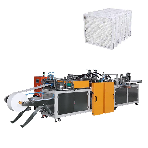 Автоматическая плиссированная машина для производства фильтров
