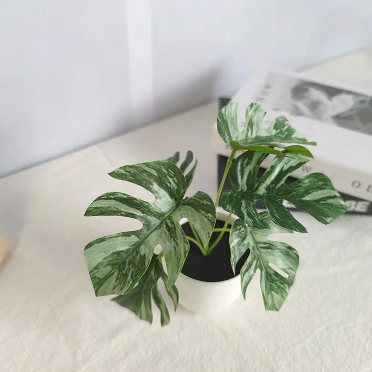 New Modern Creative Ceramic Vase Fashion Home Decoration Hotel Living Room Simulation Potted Plants