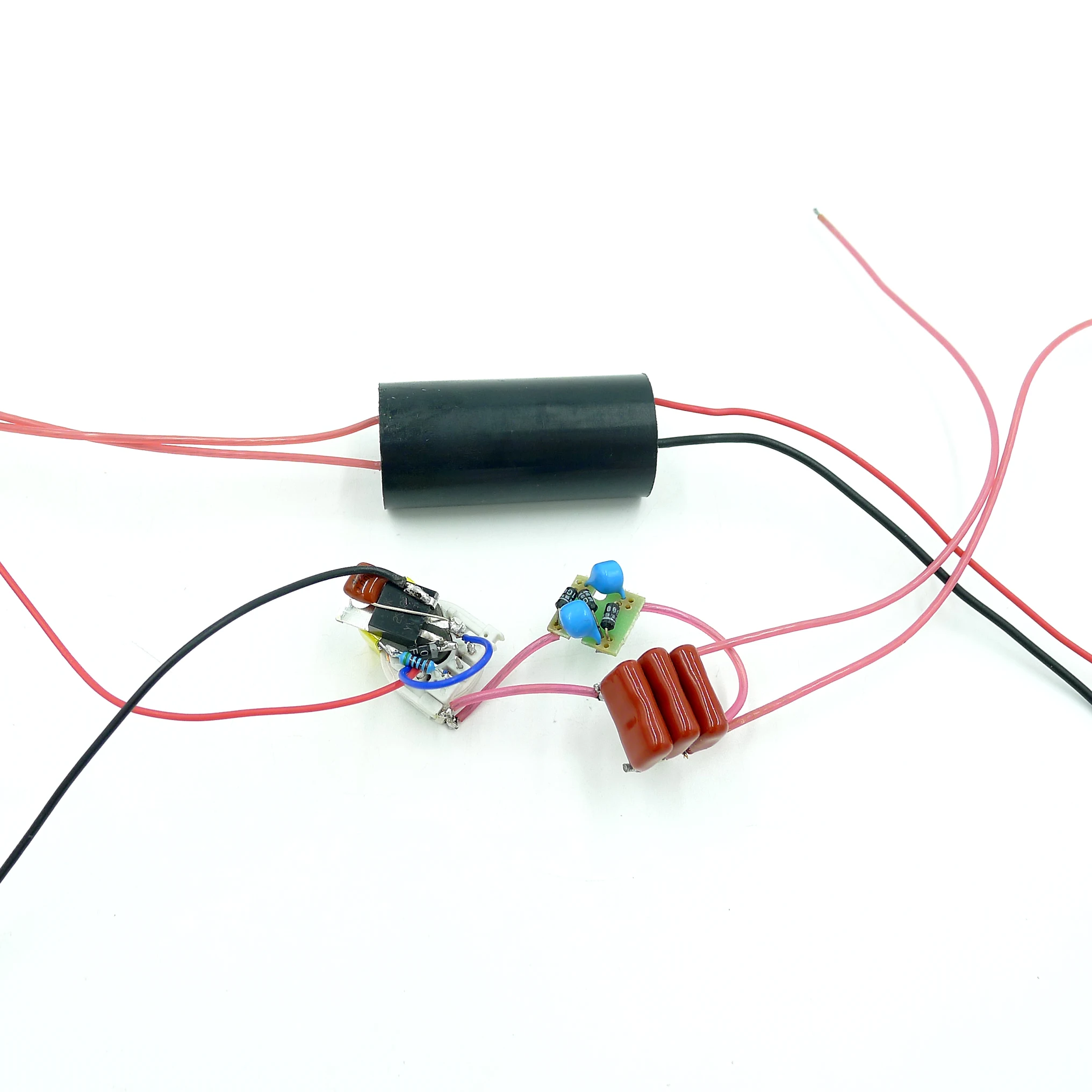 DC 6V to 80kV Step-Up Flyback Transformer High Voltage Converter, Suitable for Gas Stove Ignition