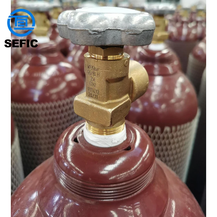 EN ISO3807 Welding Use Acetylene C2H2 Gas Cylinder Price 40L With TPED Certification