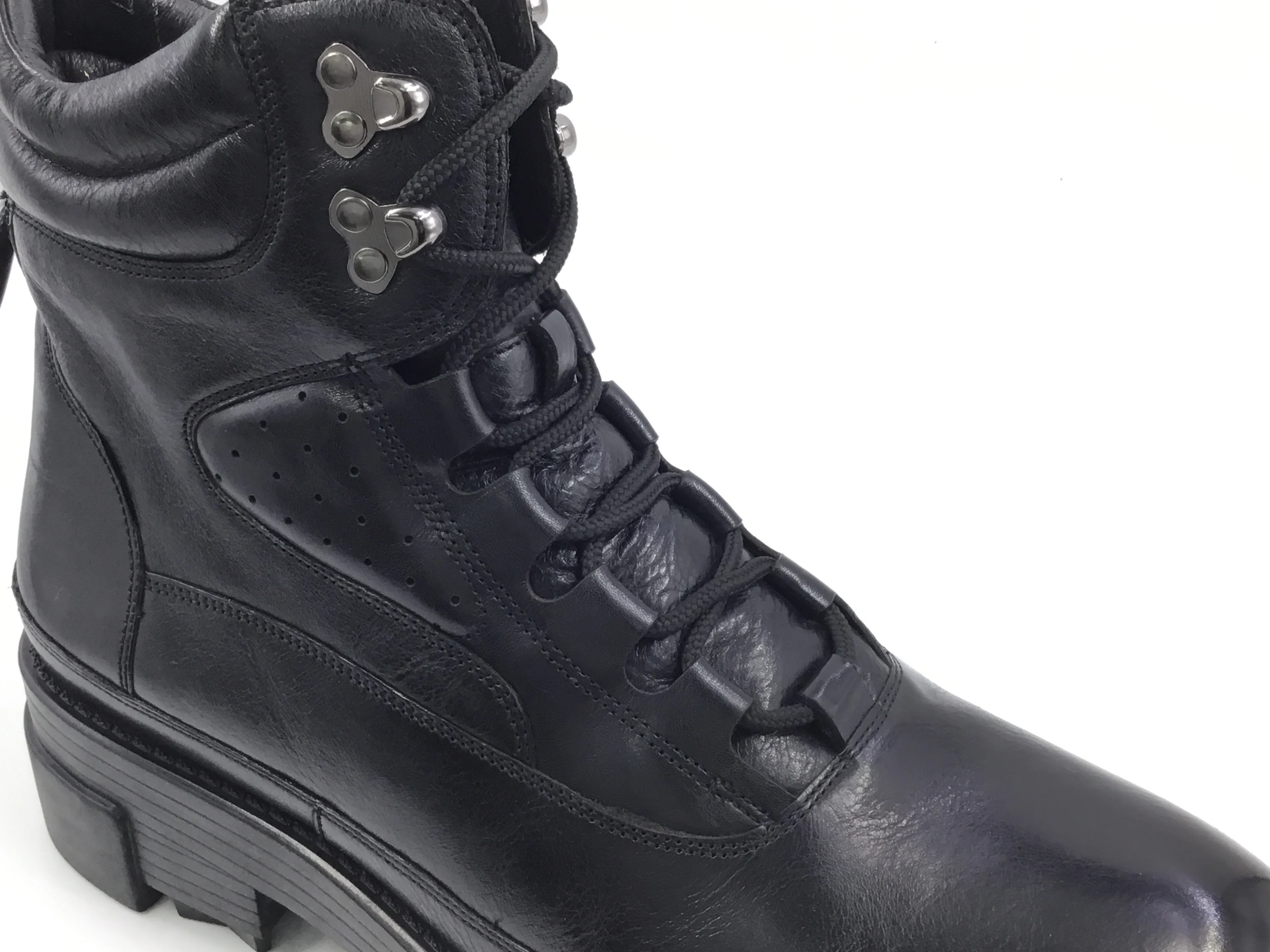 Dreamy Stark Breathable Walking  High Top Shoes New Style Fashion Boot Genuine Leather Shoes Lace Boot Men Casual Shoes for Men