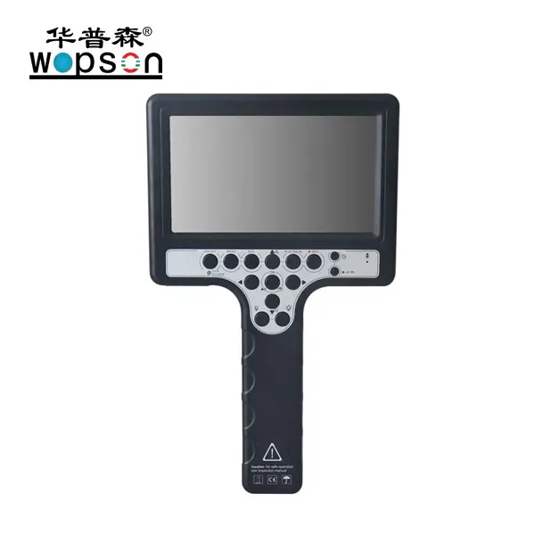 WOPSON 38MM Head 7 Inch Monitor Outdoors Handheld Sewer Drain Bulb CCTV Camera For Pipe Inspection With 512hz Locator