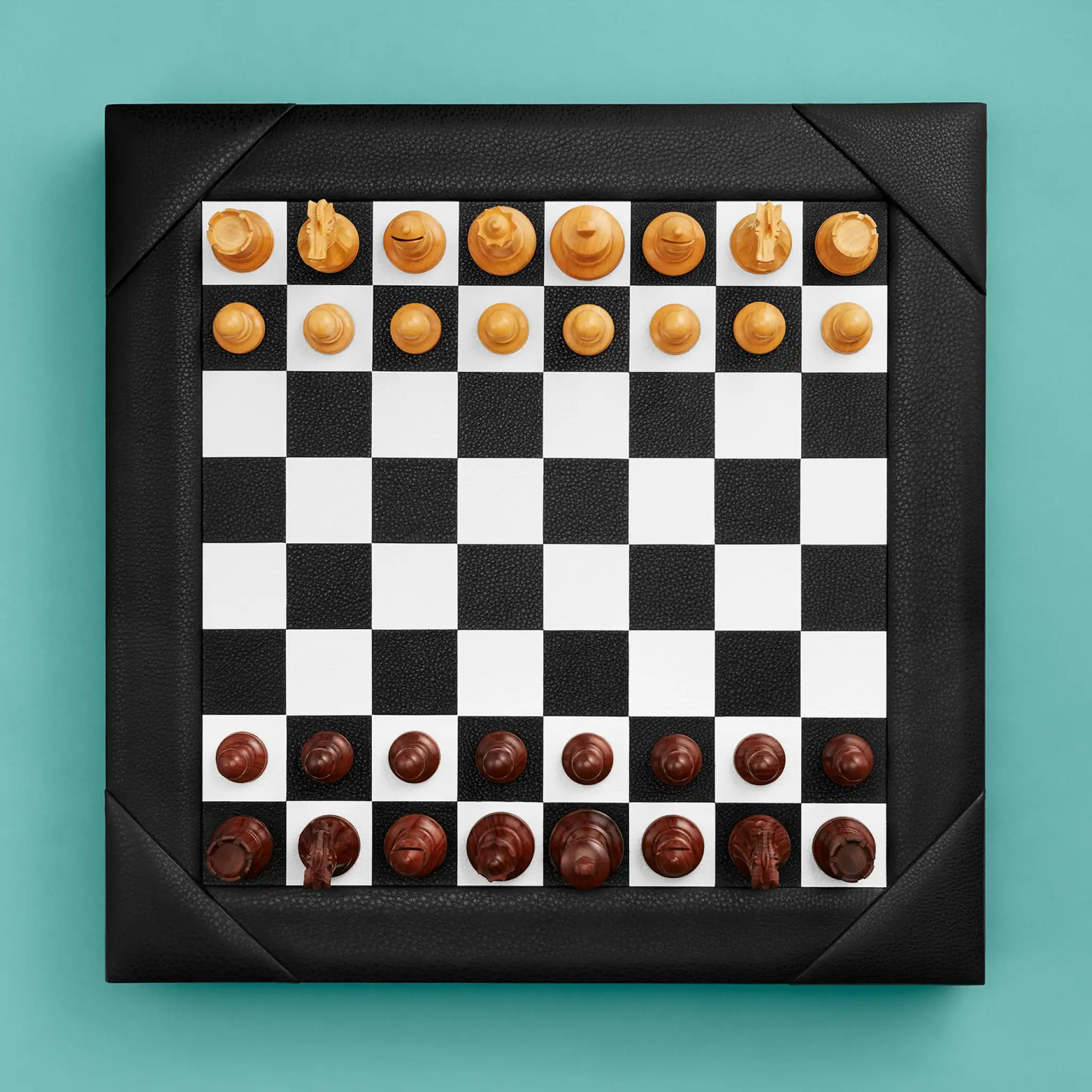 Factory Professional Custom Chess Board Chess Set PU leather Classic Strategy Board multi Games 3 In 1 Game Set