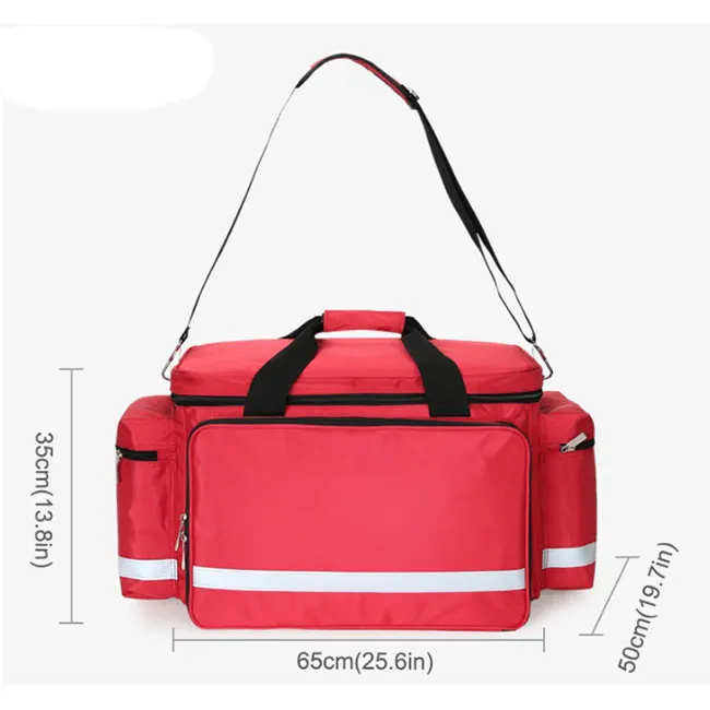 Travel Paramedical Devices Storage Memergency Bag Smell Proof Medical Grab Bag First Aid Kit Box