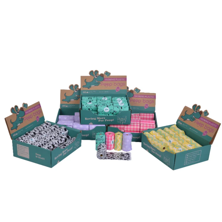 Leak-proof Pet Poo Waste Glove Dog Poop Bag