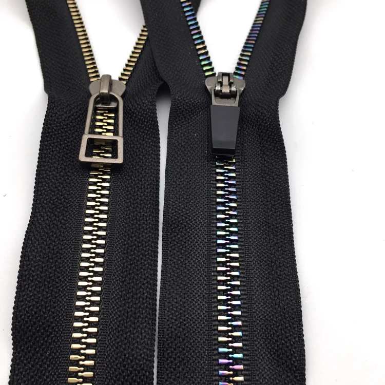 JY 5 #8 # открытая цветная уникальная Радужная зубная пластиковая молния для одежды