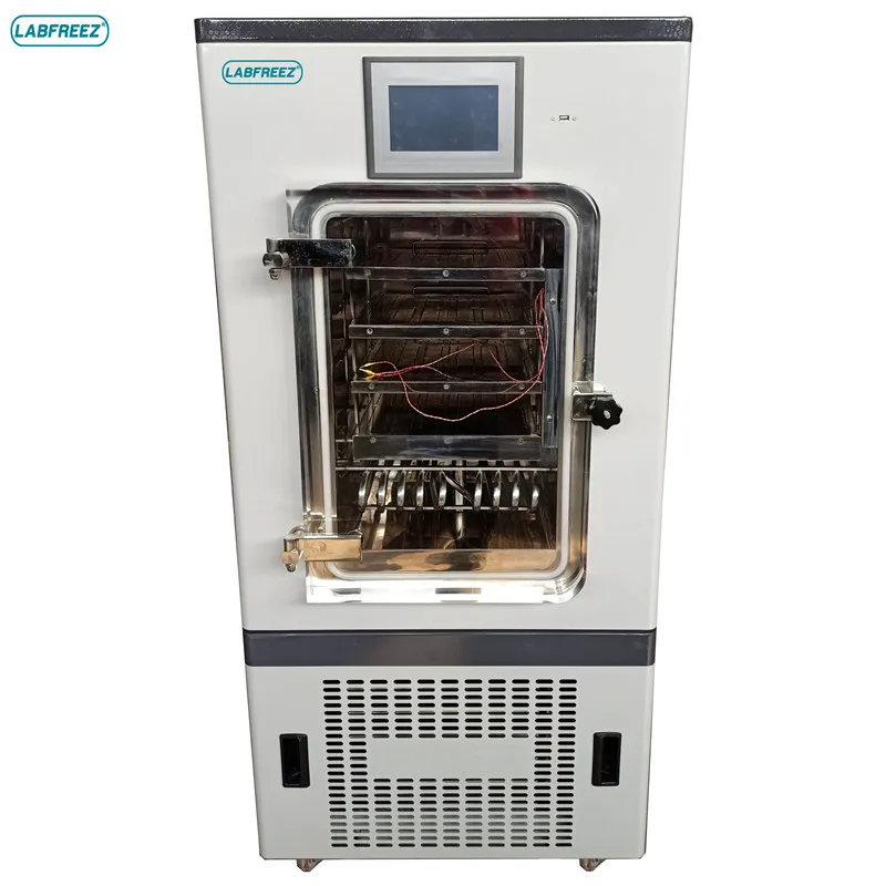 4kg Automatic Vacuum Pilot  Food Freeze Dryer Machine