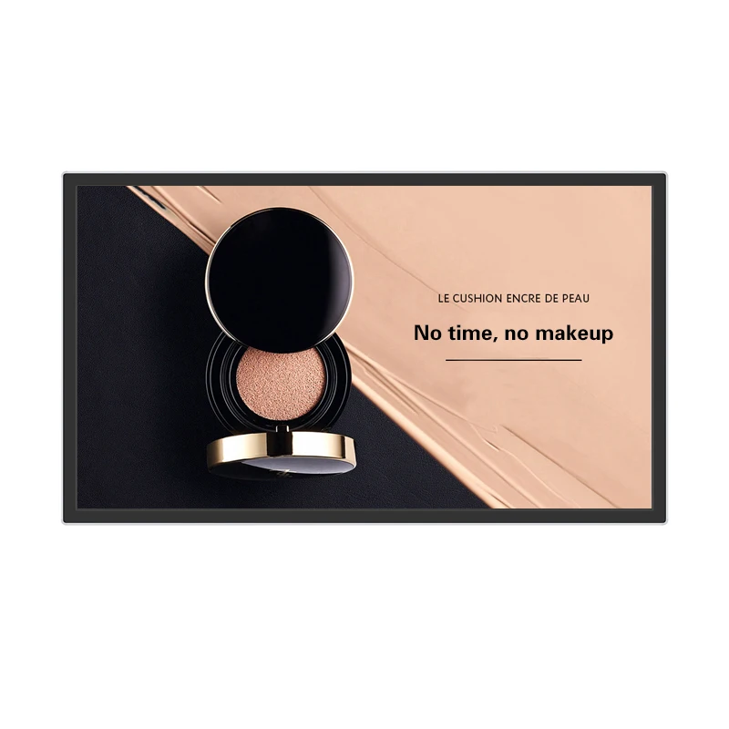 Indoor Video Player 32 43 50 55 Inch Android Wifi Wall Mount LCD Digital Signage Advertising Display CMS Monitor