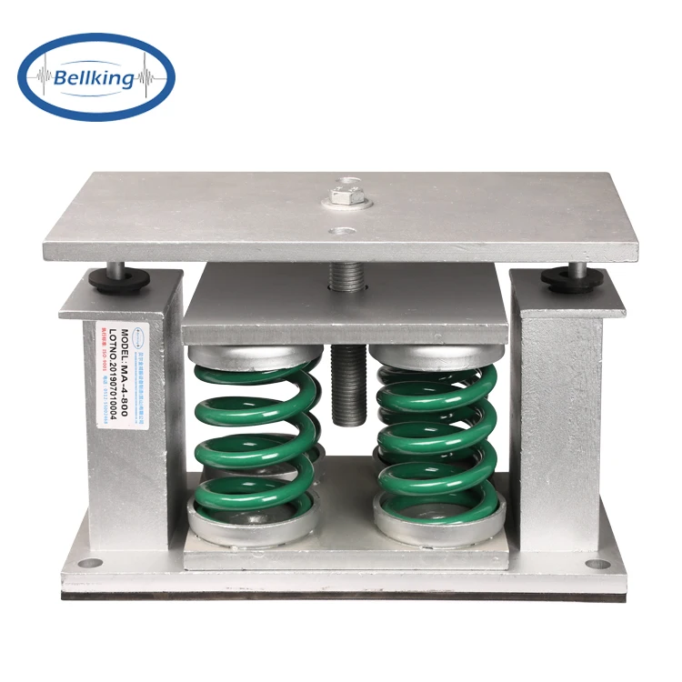 spring shock absorber spring pipe vibration isolator stainless spring mounts for HVAC system using in Chillers
