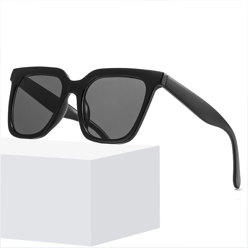 2022 европейские и американские ретро высококачественные солнцезащитные очки Женская Красная оправа черные и серые линзы кошачий глаз солнцезащитные очки в полной оправе