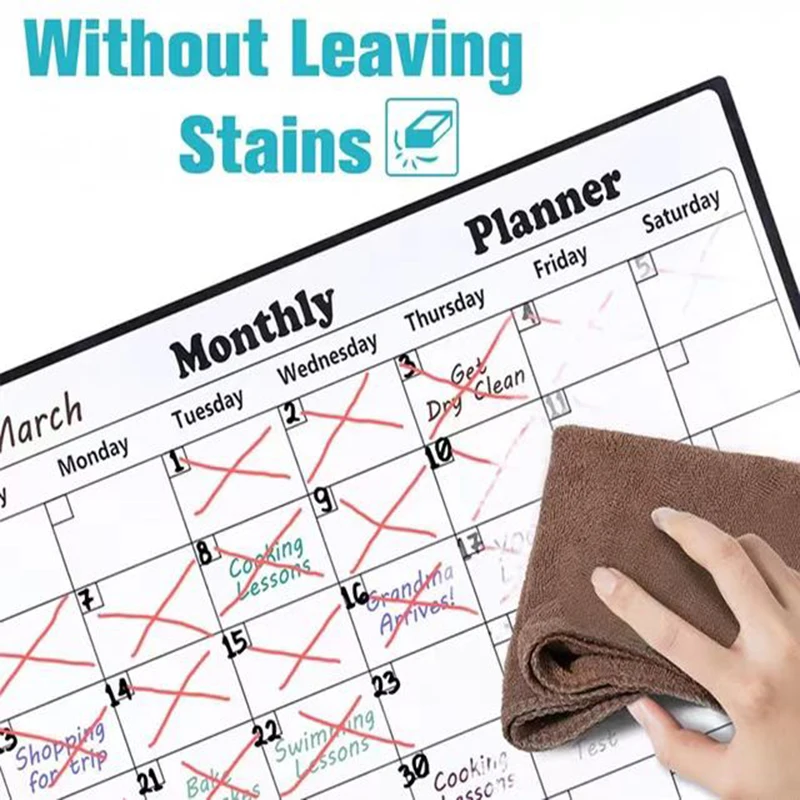 Custom Magnetic  magnetic whiteboard sheet whiteboard 30 x 25 magnetic magnetic whiteboard weekly calendar planner