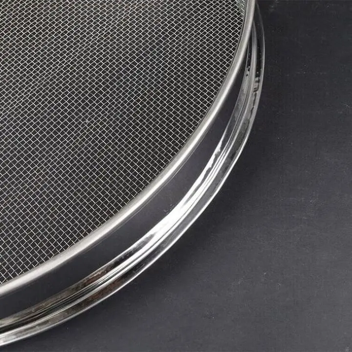 Уникальная круглая Ситечка для муки для коммерческой кухни, цены, сетка для экрана