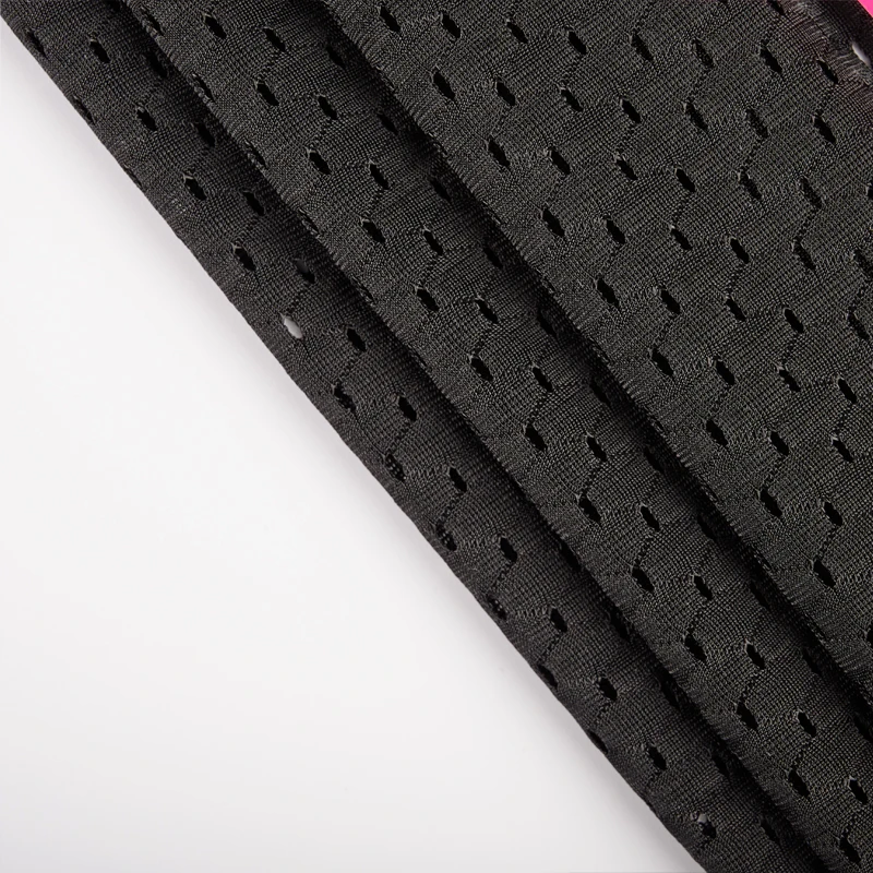 Quick-drying mesh fabric 85% Polyamide 15% Spandex knitted warp knitted breathable fabric for sportswear