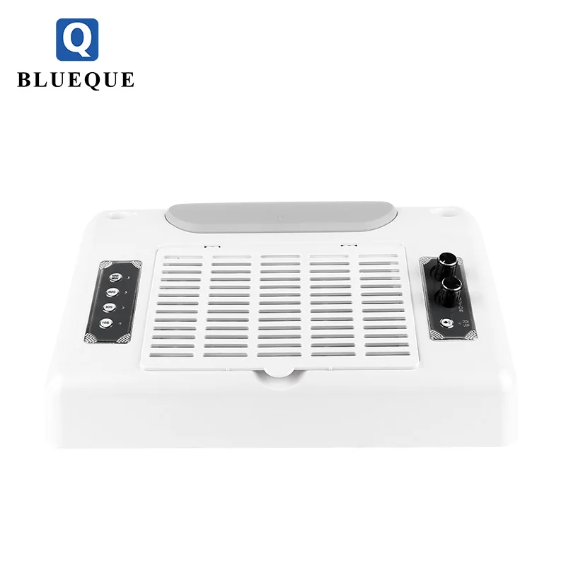 2019 80W New Design 5 in 1 Multi Function Nail Dust Collector Vacuum with LED Table lamp