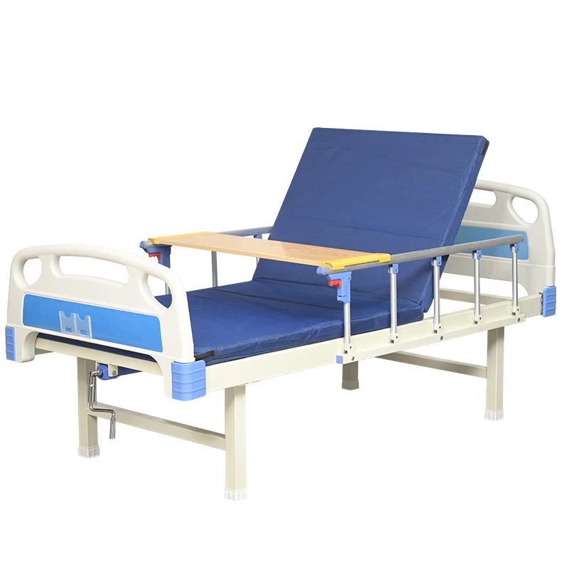 Factory Price Manual 1 Functions Patient Bed Icu Nursing Hospitalbed For Patients