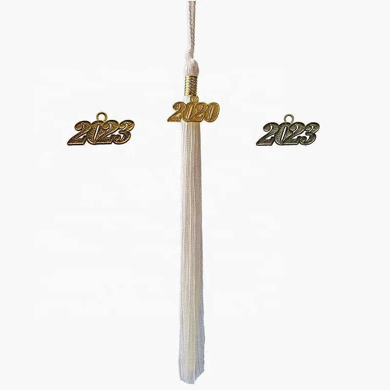 Black solid color  graduation tassels 2023 2023 graduation tassels