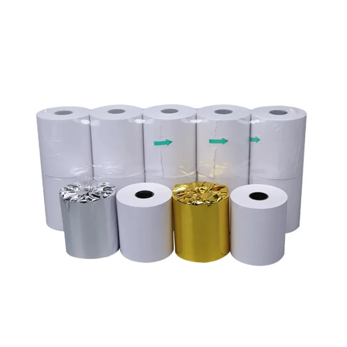 BPA Free 80x80 Direct Thermal Cash Register Roll Paper Pos Paper Thermal Paper Roll For POS SYSTEM
