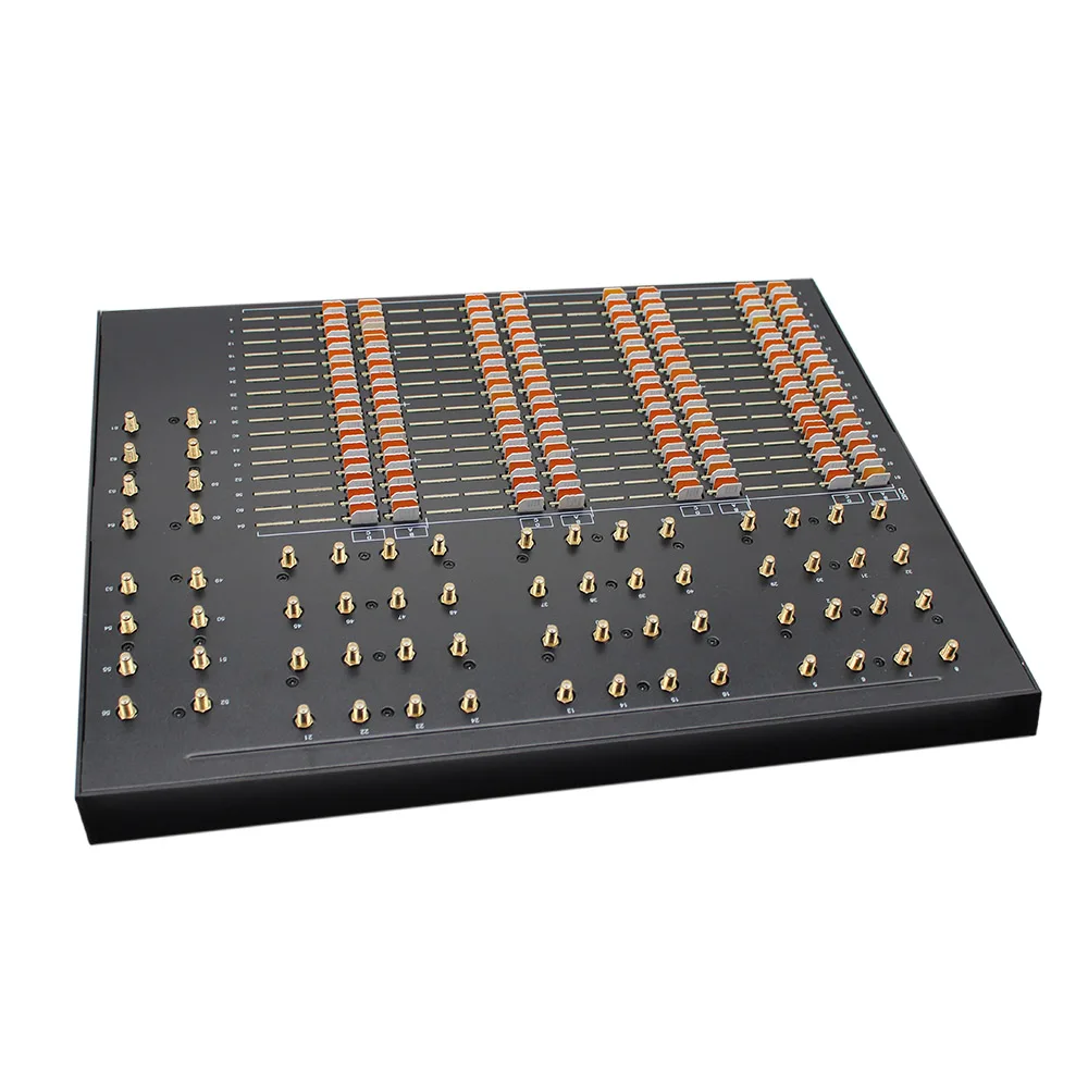 4G Lte GSM SMS Modem Sms Pool 256 Sims Receiver Sms support Usa Carrier with HTTP SMPP