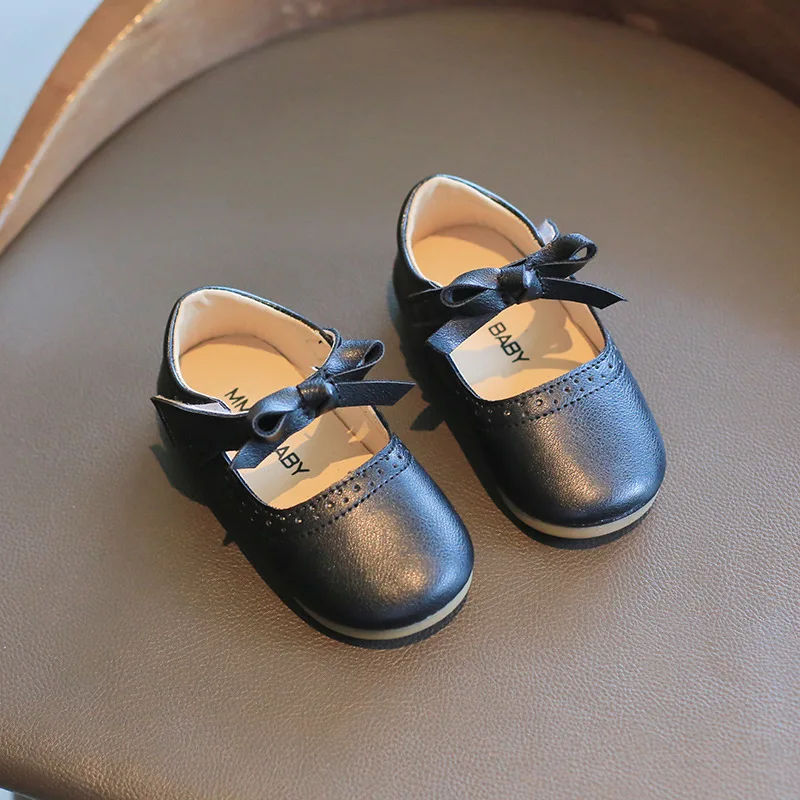 Новинка весна-осень 2022 детские туфли принцессы танцевальные туфли для девочек детские туфли с бантом для девочек