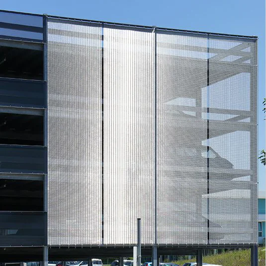 Stainless steel architectural mesh for decorative ceiling