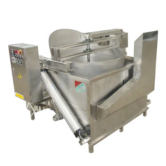 DBB20 Automatic fried broad bean batch frying fryer machine electric green peas making machine