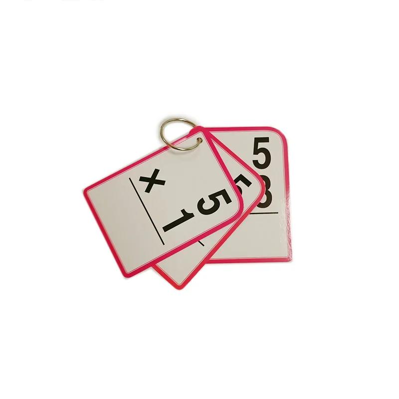 Family Game Playing Cards Word Kids Flash Card Learning Educational Cognitive Cards Game