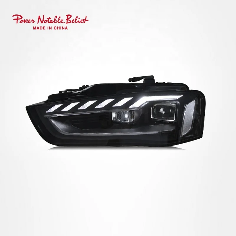 Front Headlights for Audi A4 S4 RS4 B8.5 High quality LED Modified headlight auto parts 2014 2015 2016