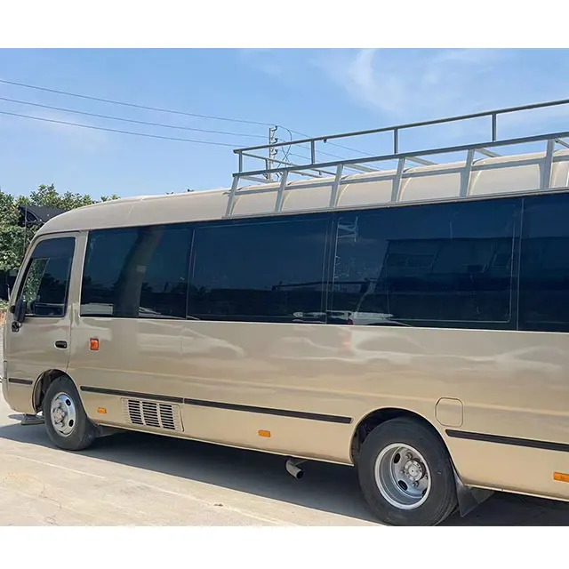 Left hand drive 30 seats used toyota bus coaster bus