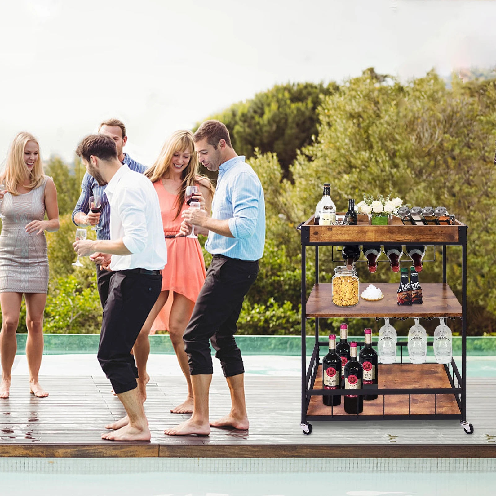 Newart manufacturer custom vintage metal wine rack luxury wine rack display used commercial wine racks for sale